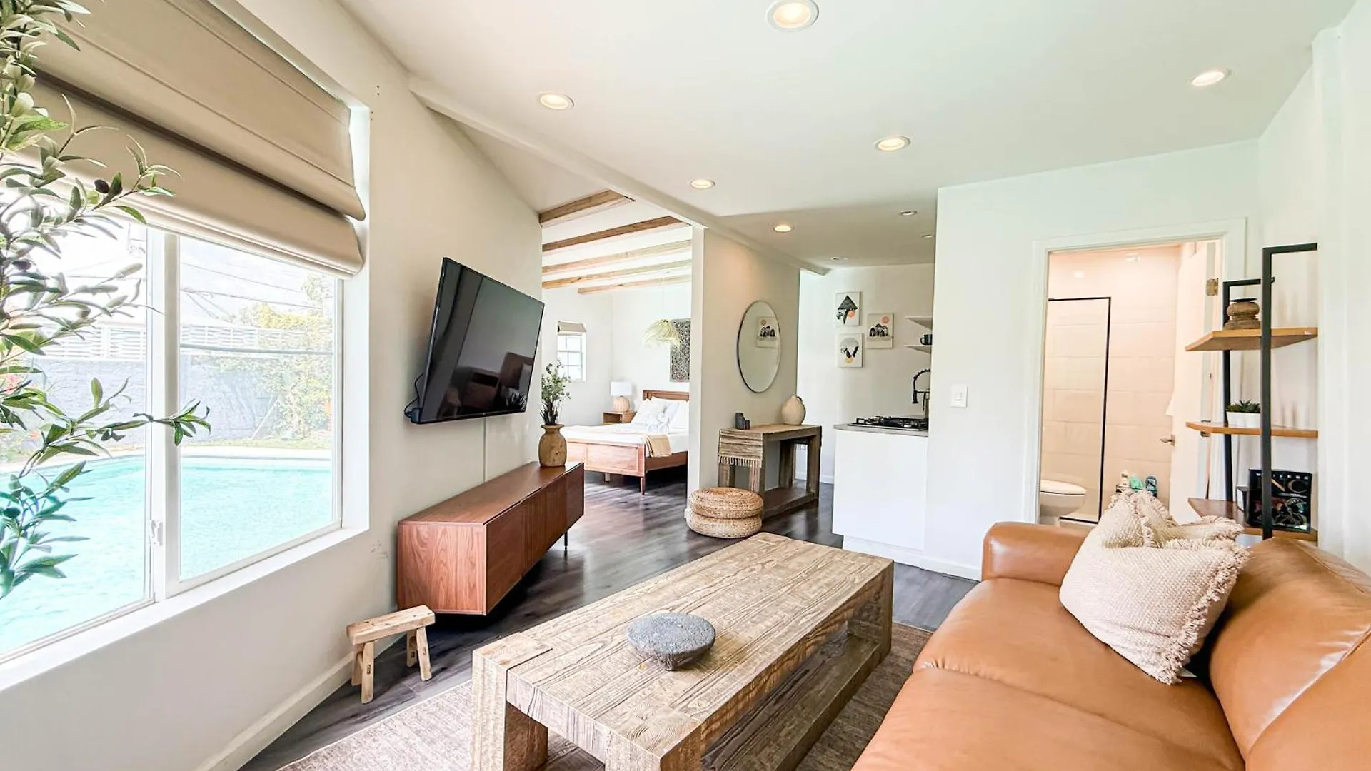 Charming Studio Oasis With Pool Near Sofi - Mklad4 Los Angeles Holiday home